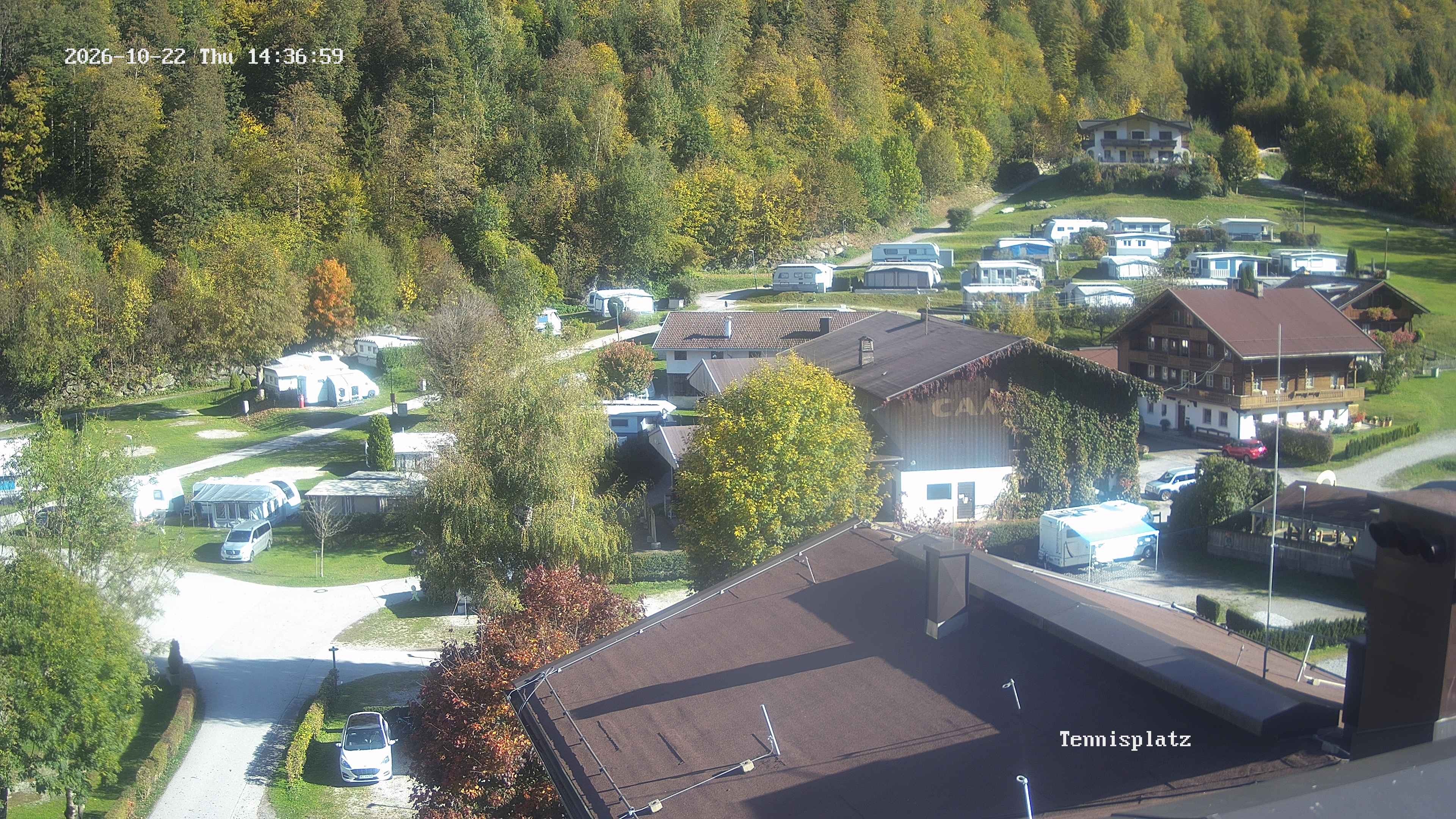 Archiv Foto Webcam Camping Aufenfeld - Appartements