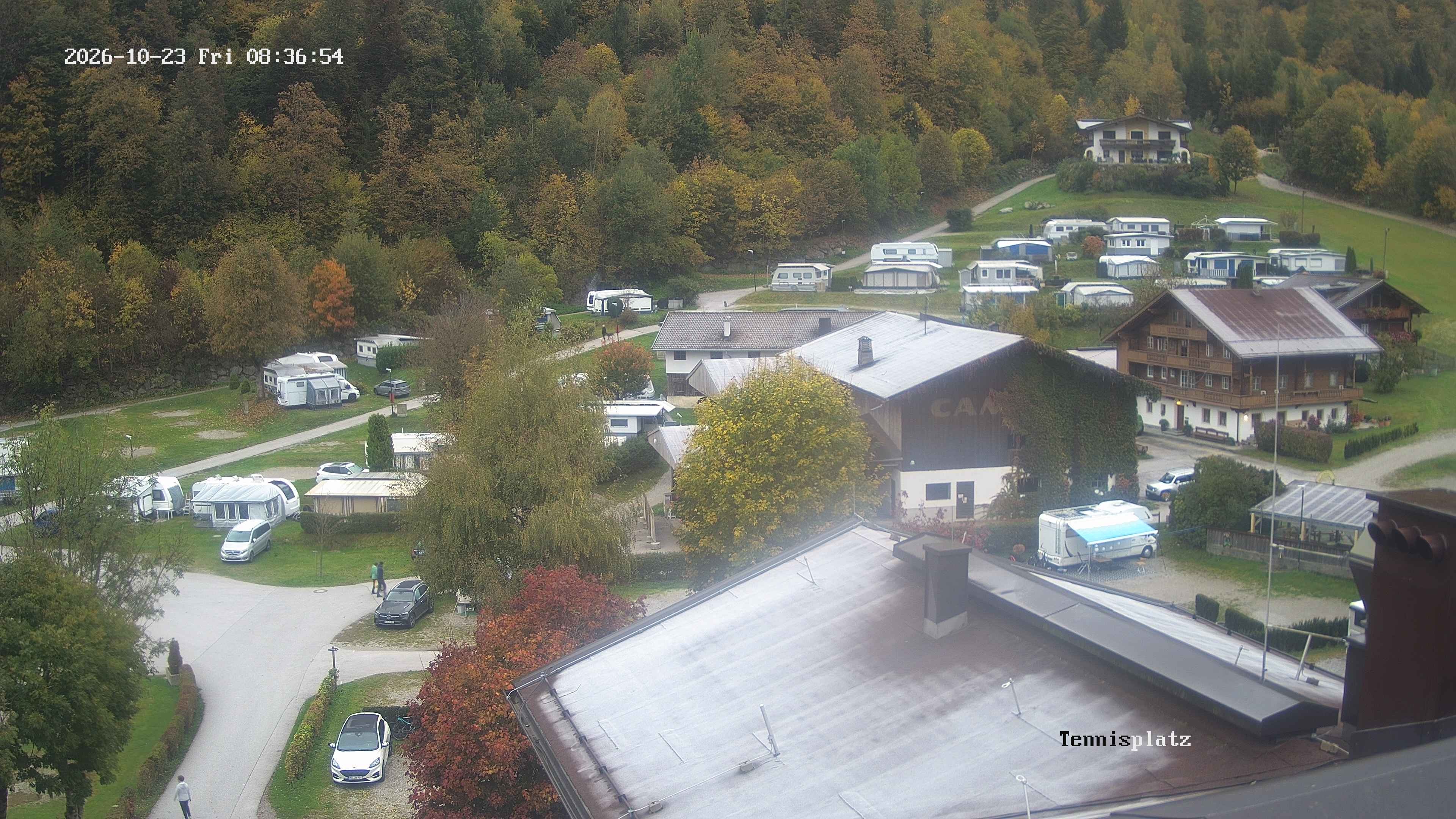 Archived image Webcam Camping Aufenfeld - View Wiesenhof