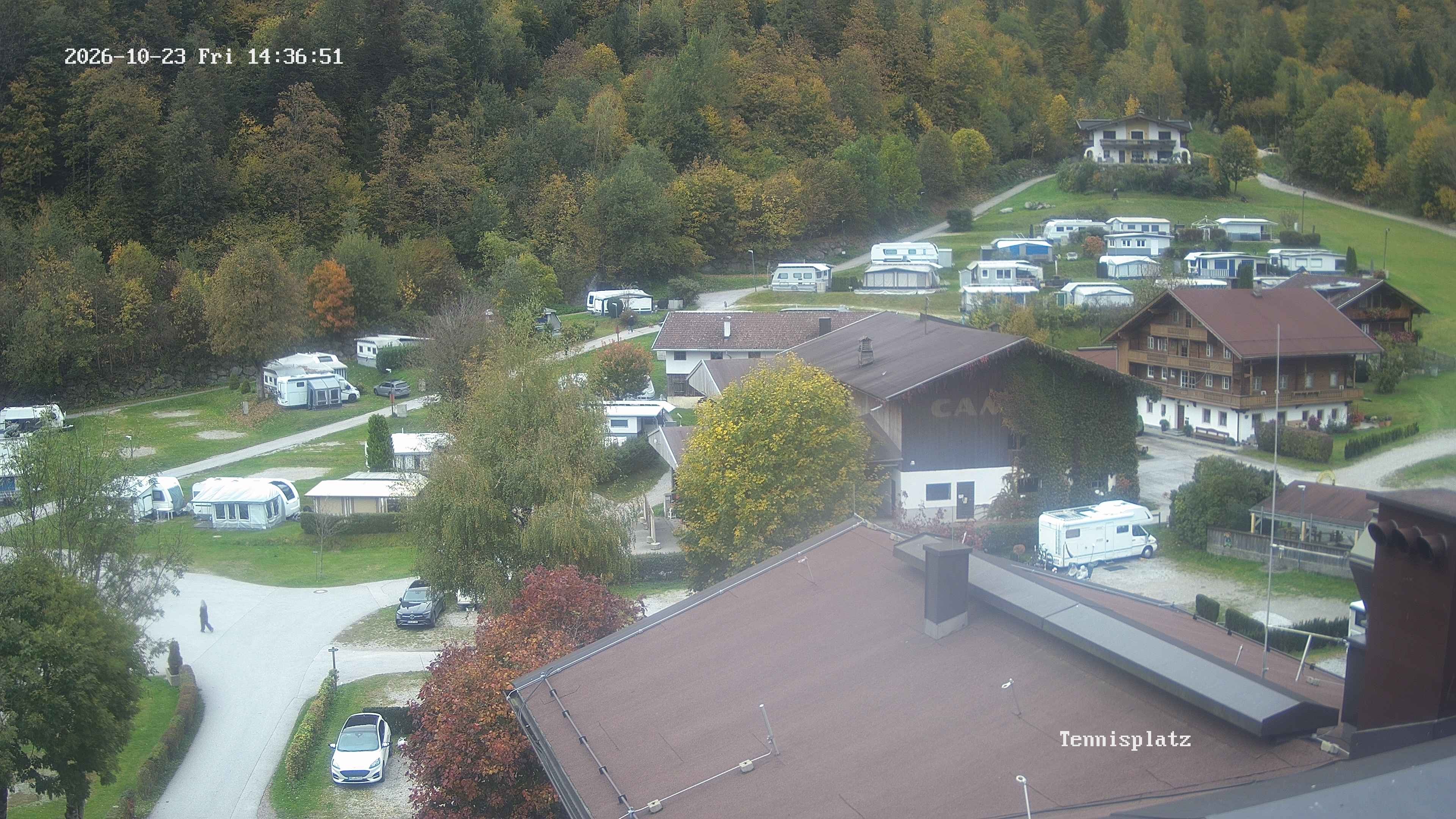 Archived image Webcam Camping Aufenfeld - View Wiesenhof