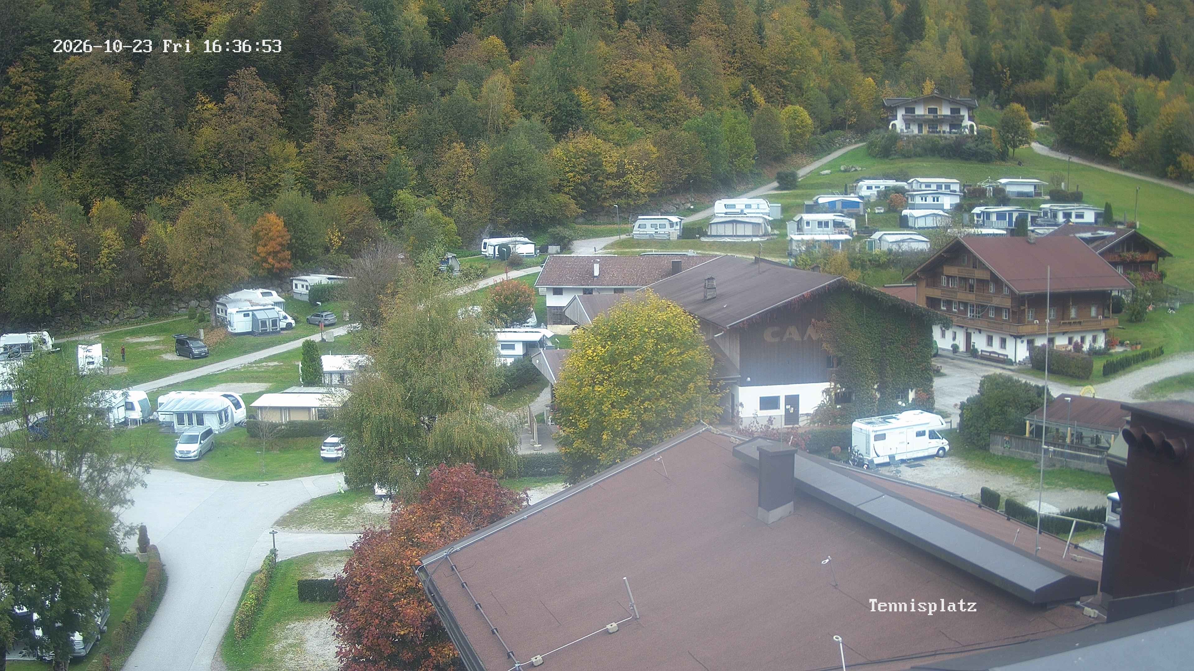 Archived image Webcam Camping Aufenfeld - View Wiesenhof