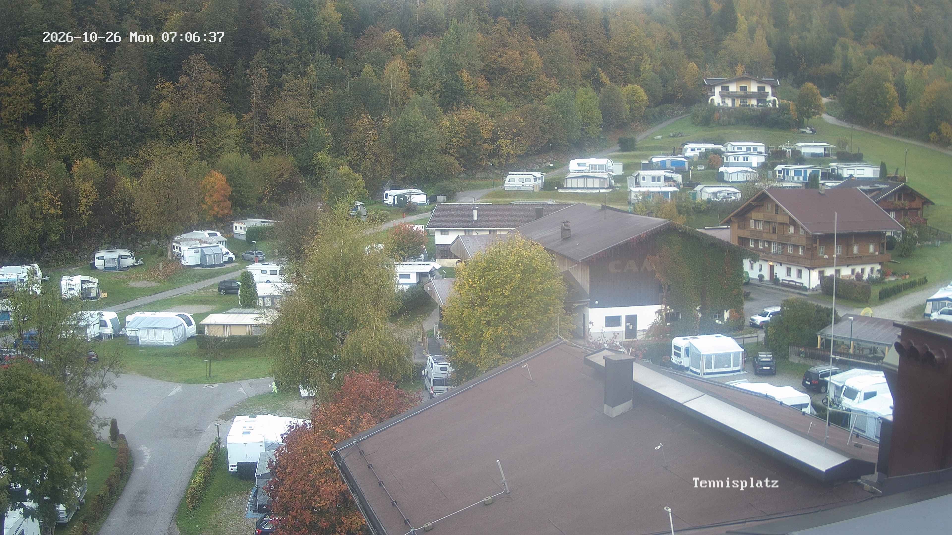 Archived image Webcam Camping Aufenfeld - View Wiesenhof