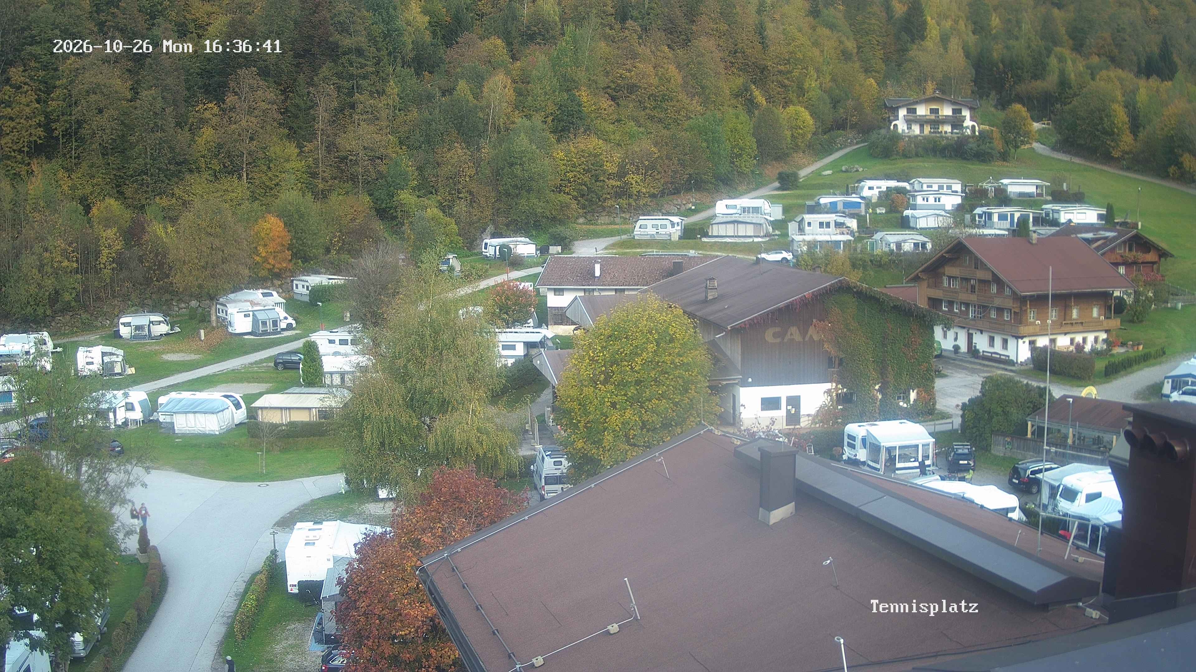 Archived image Webcam Camping Aufenfeld - View Wiesenhof