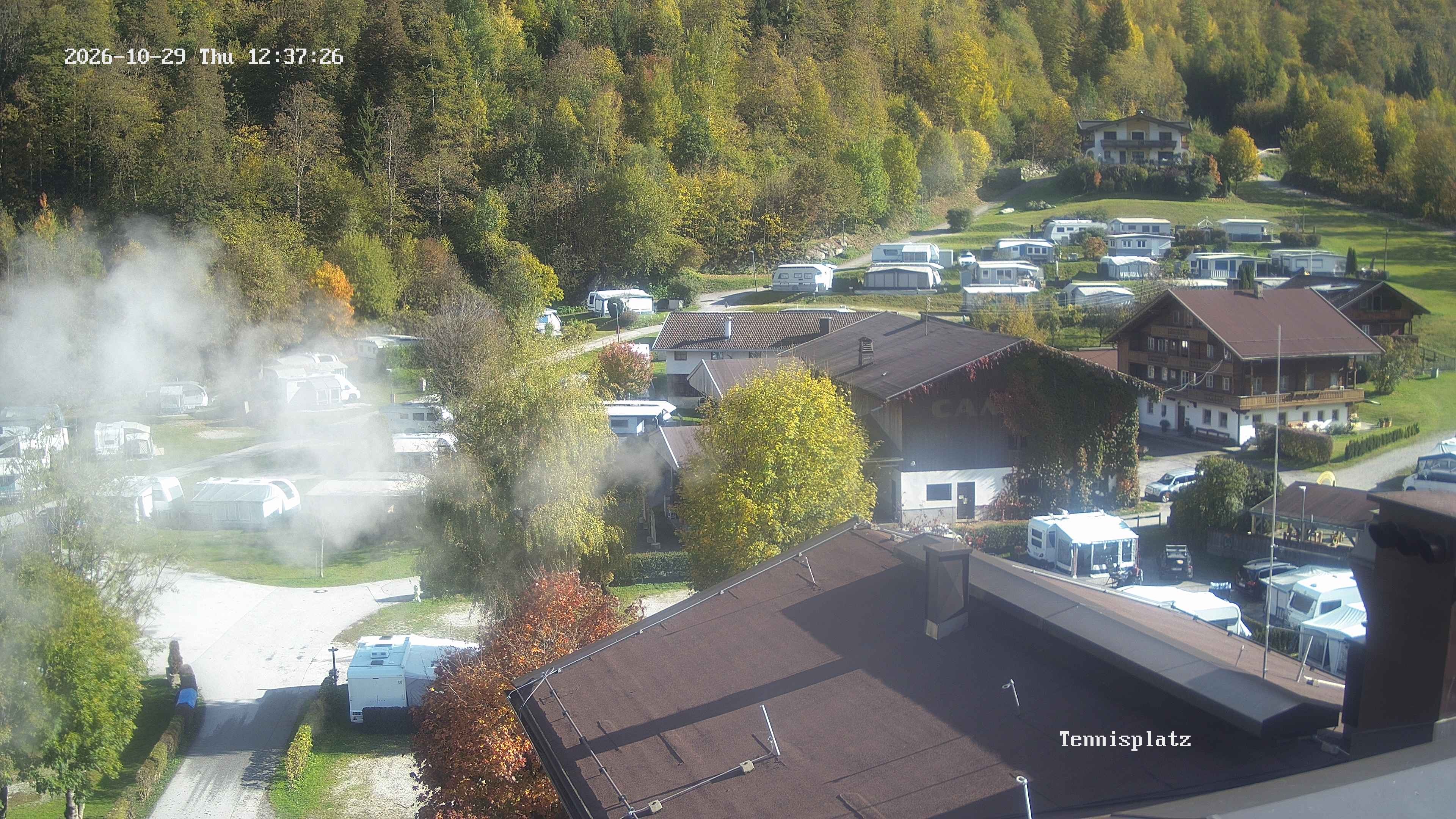 Archiv Foto Webcam Camping Aufenfeld - Appartements