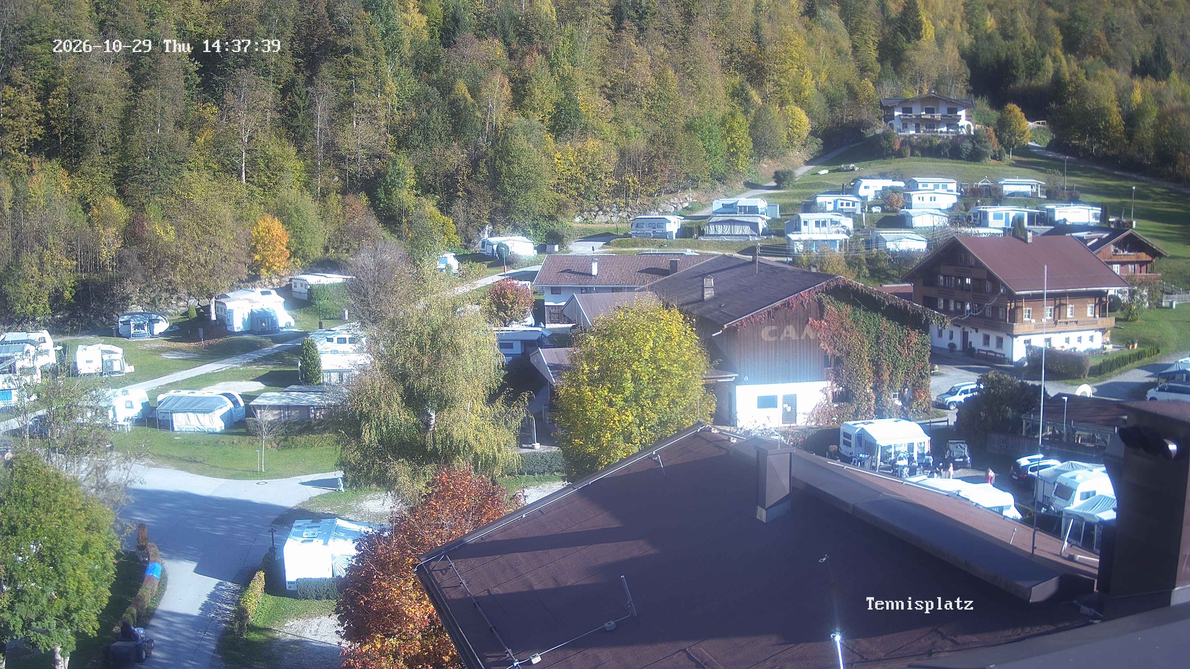 Archiv Foto Webcam Camping Aufenfeld - Appartements