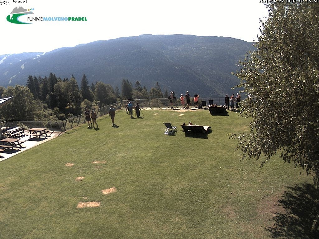 Archived image Webcam Molveno-Pradel