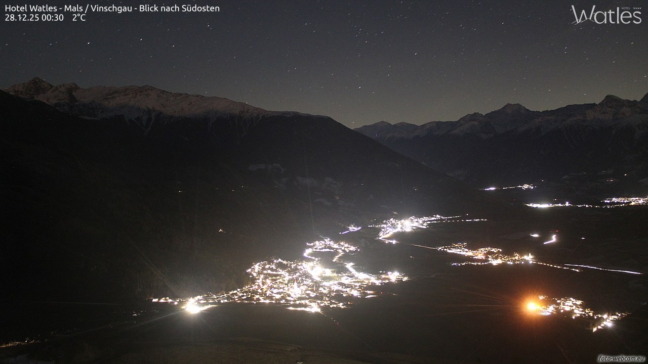 Archiv Foto Webcam Panoramablick vom Hotel Watles