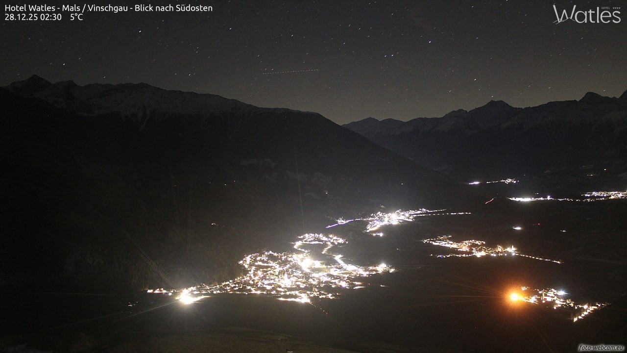 Archiv Foto Webcam Panoramablick vom Hotel Watles