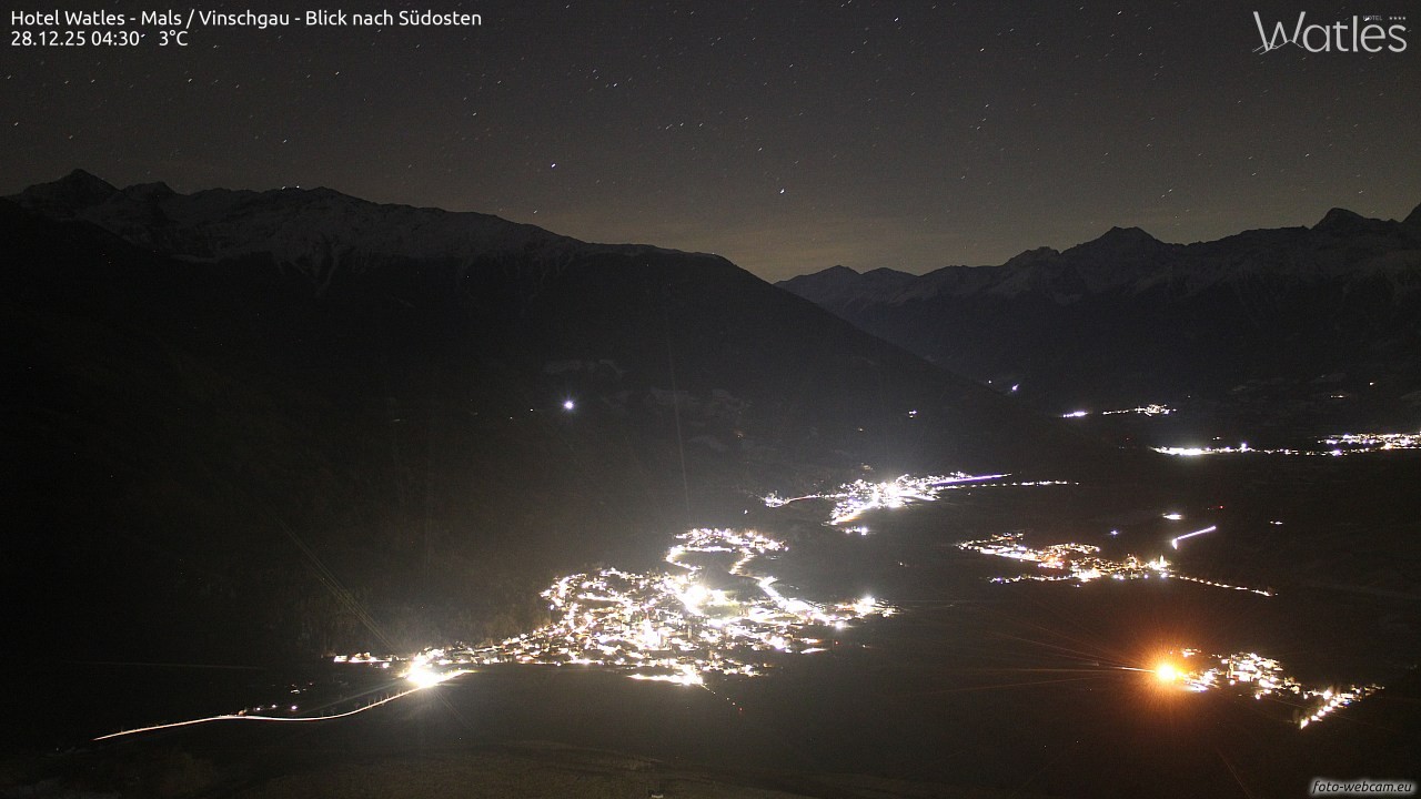 Archiv Foto Webcam Panoramablick vom Hotel Watles