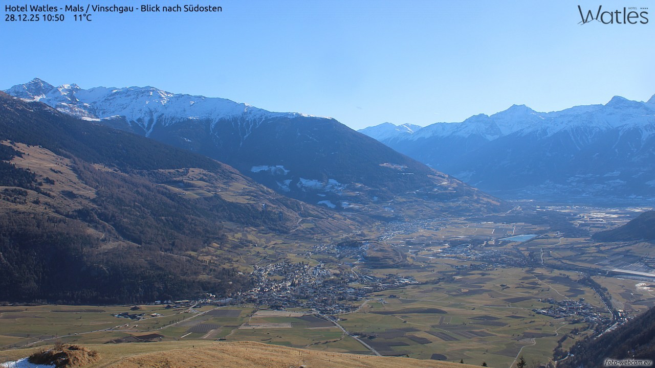 Archiv Foto Webcam Panoramablick vom Hotel Watles