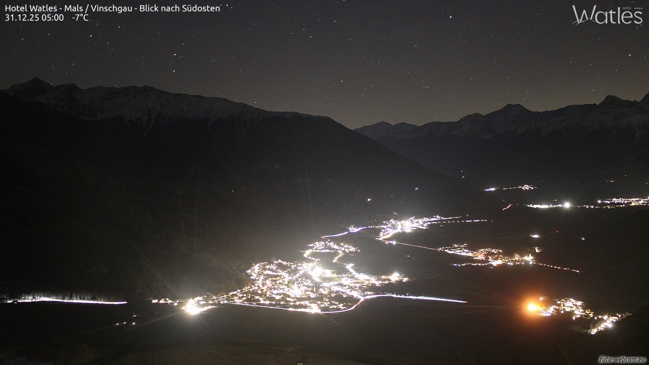 Archiv Foto Webcam Panoramablick vom Hotel Watles