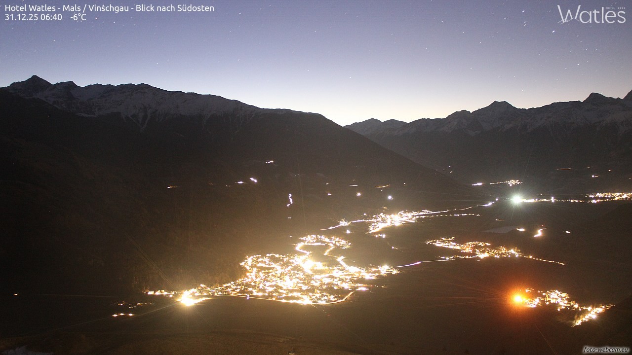 Archiv Foto Webcam Panoramablick vom Hotel Watles