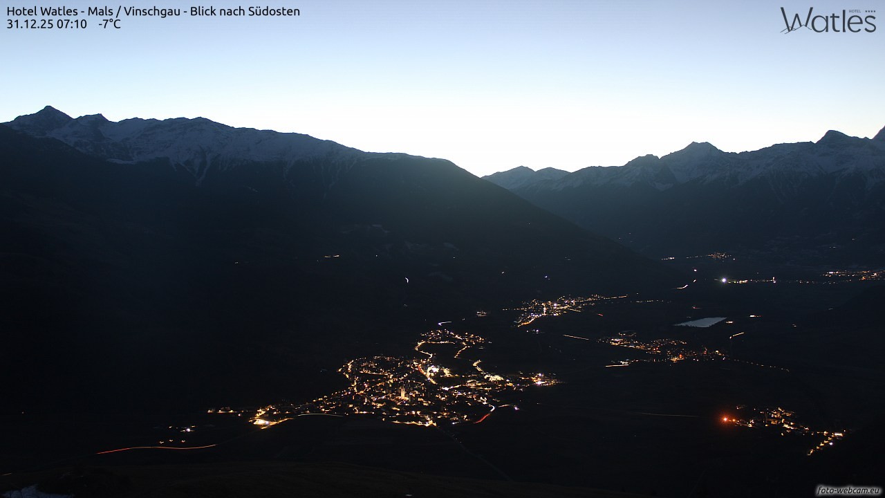 Archiv Foto Webcam Panoramablick vom Hotel Watles