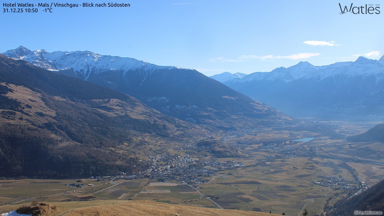 Archiv Foto Webcam Panoramablick vom Hotel Watles