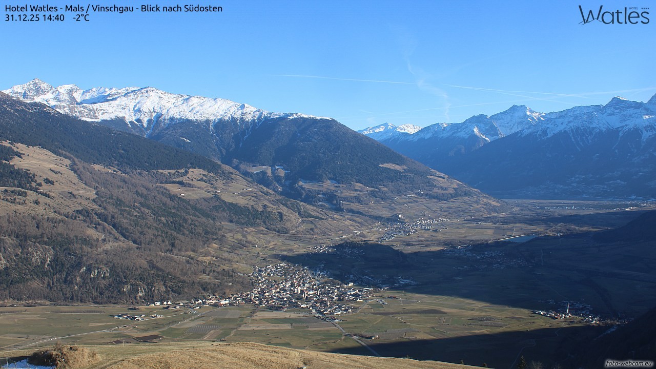 Archiv Foto Webcam Panoramablick vom Hotel Watles