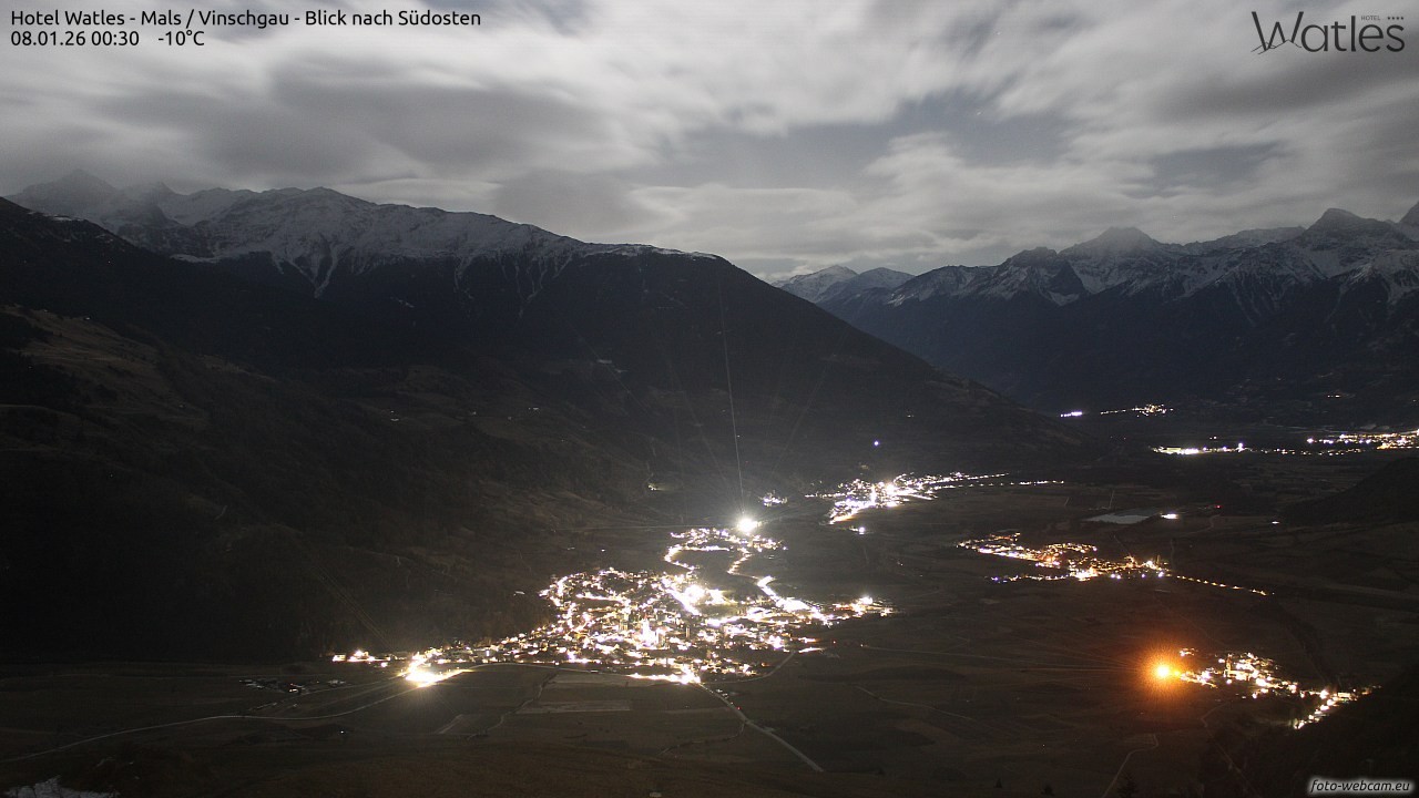 Archiv Foto Webcam Panoramablick vom Hotel Watles