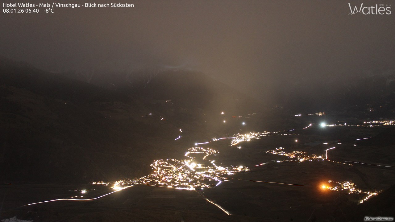 Archiv Foto Webcam Panoramablick vom Hotel Watles