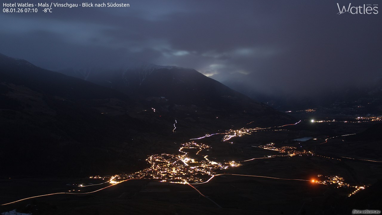 Archiv Foto Webcam Panoramablick vom Hotel Watles