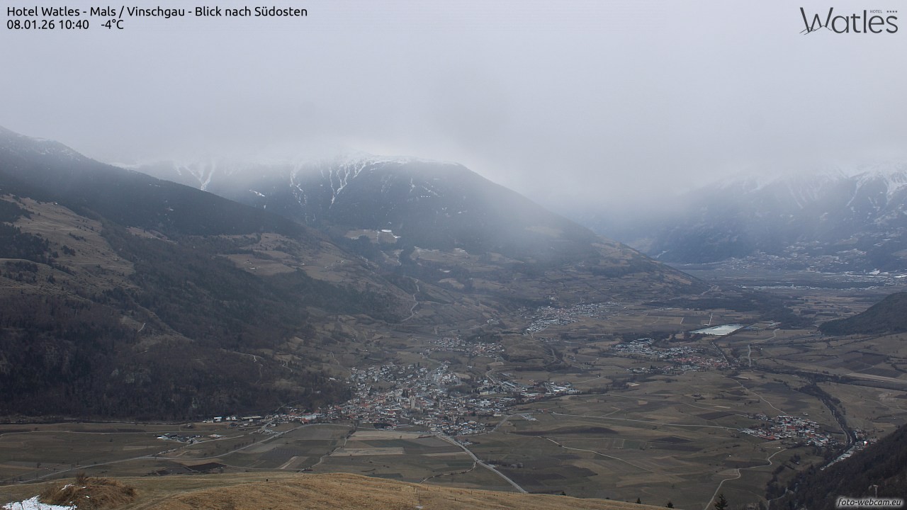 Archiv Foto Webcam Panoramablick vom Hotel Watles