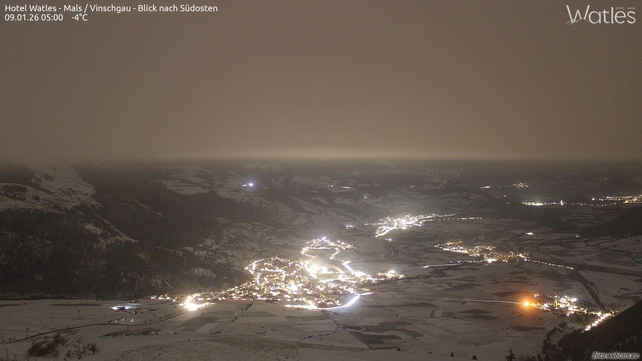 Archiv Foto Webcam Panoramablick vom Hotel Watles