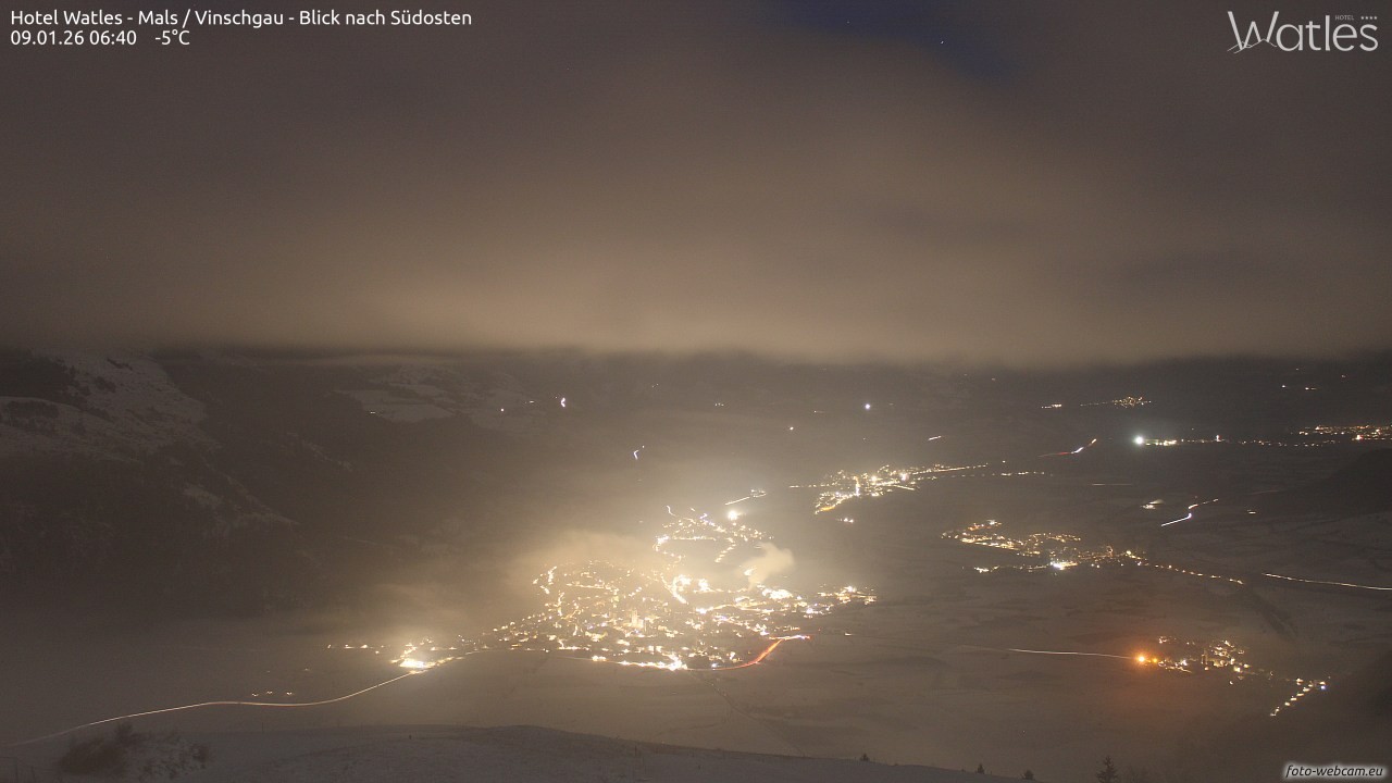 Archiv Foto Webcam Panoramablick vom Hotel Watles