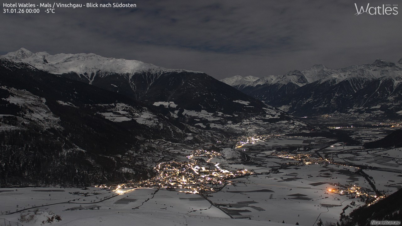 Archiv Foto Webcam Panoramablick vom Hotel Watles