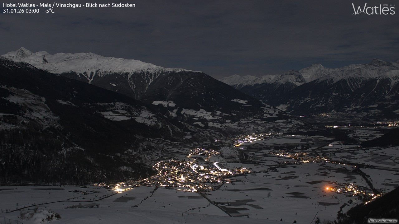 Archiv Foto Webcam Panoramablick vom Hotel Watles