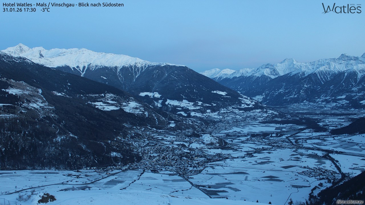 Archiv Foto Webcam Panoramablick vom Hotel Watles