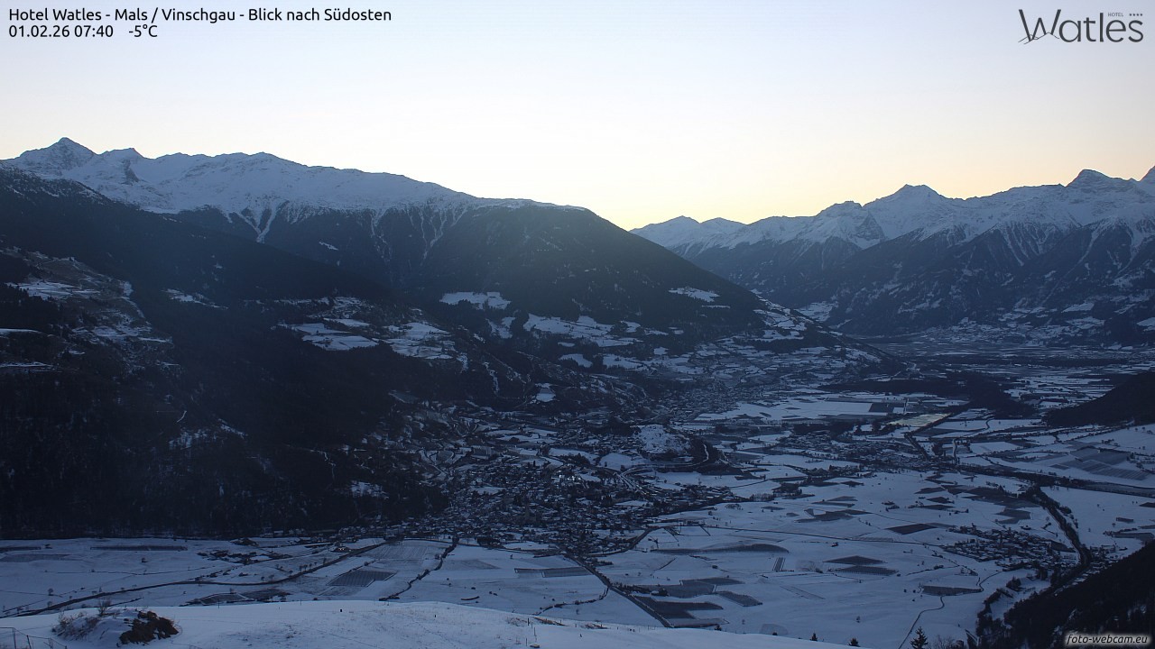 Archived image Webcam Hotel Watles