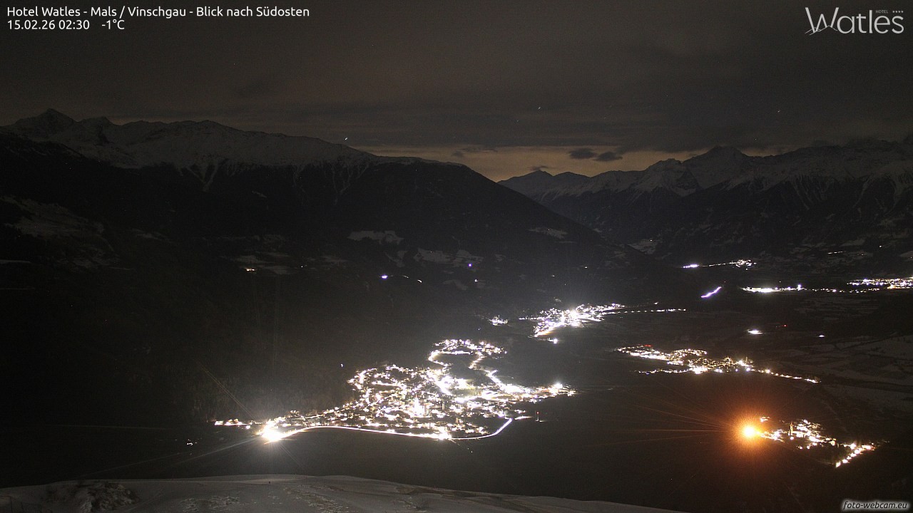 Archiv Foto Webcam Panoramablick vom Hotel Watles