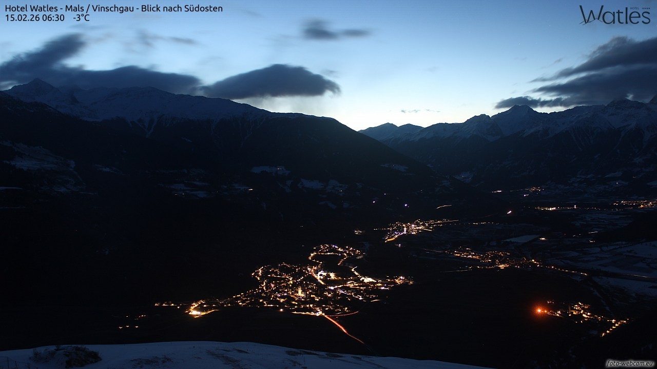 Archiv Foto Webcam Panoramablick vom Hotel Watles