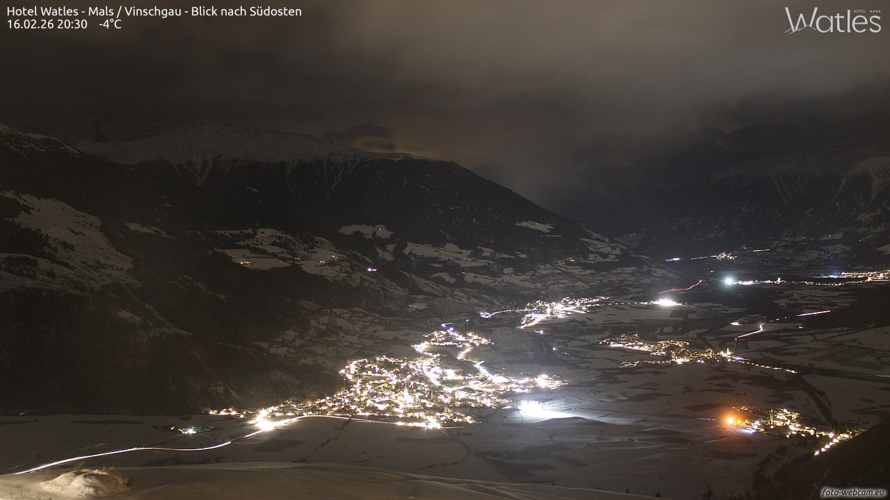 Archiv Foto Webcam Panoramablick vom Hotel Watles