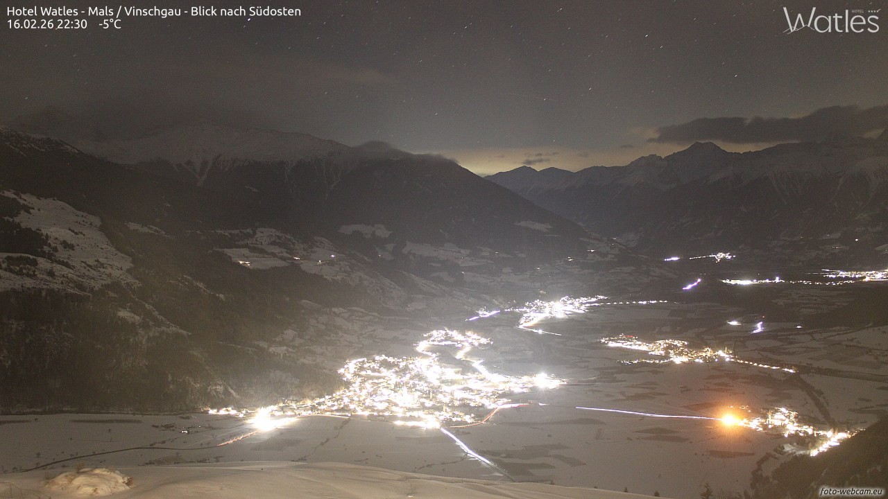 Archiv Foto Webcam Panoramablick vom Hotel Watles