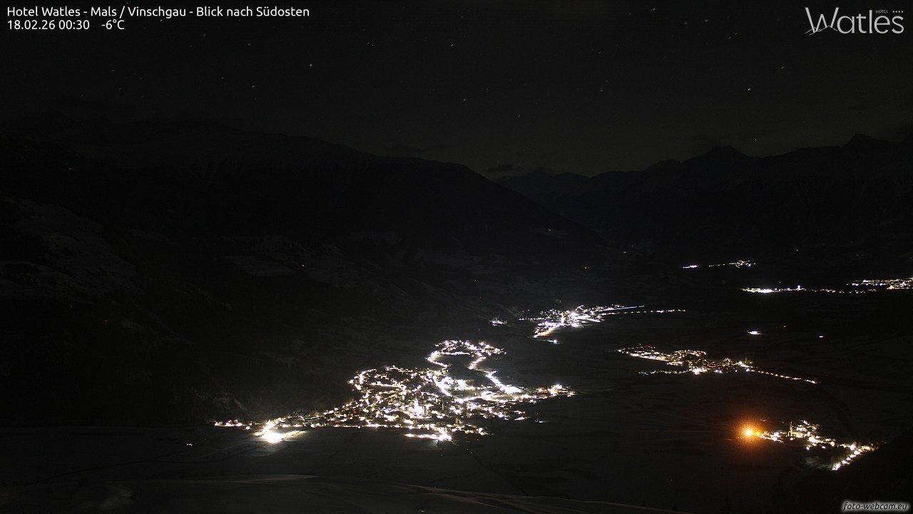 Archiv Foto Webcam Panoramablick vom Hotel Watles