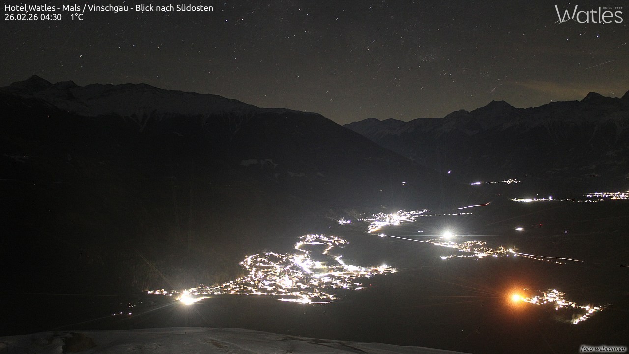 Archived image Webcam Hotel Watles