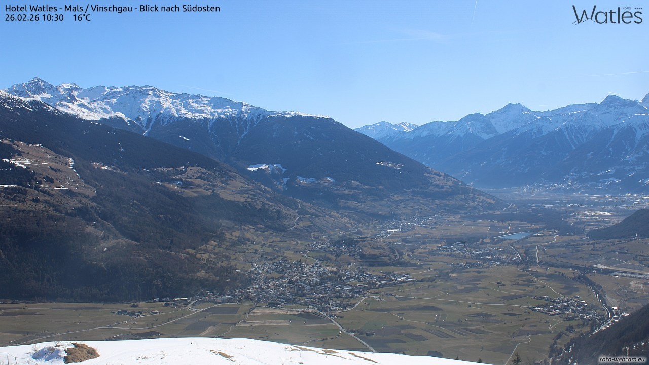 Archived image Webcam Hotel Watles