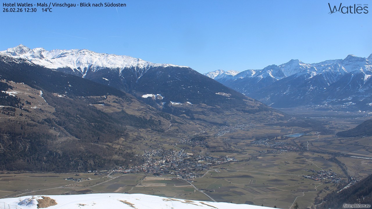 Archived image Webcam Hotel Watles