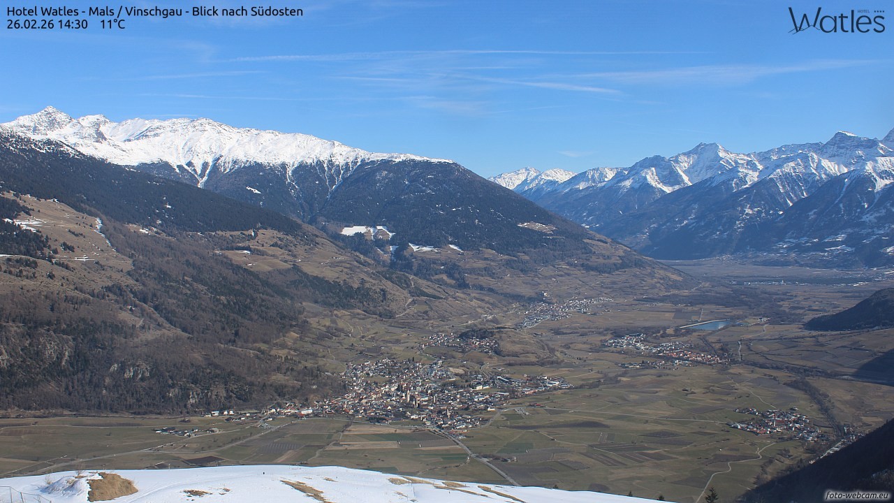 Archived image Webcam Hotel Watles