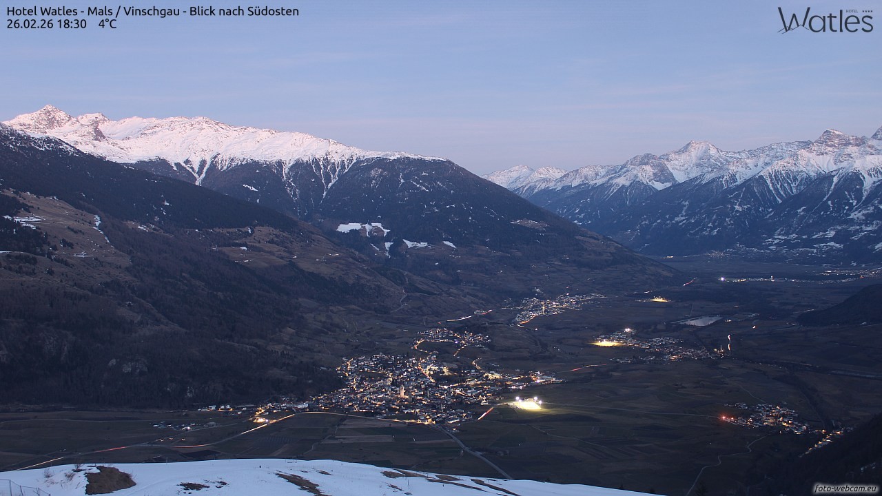 Archived image Webcam Hotel Watles