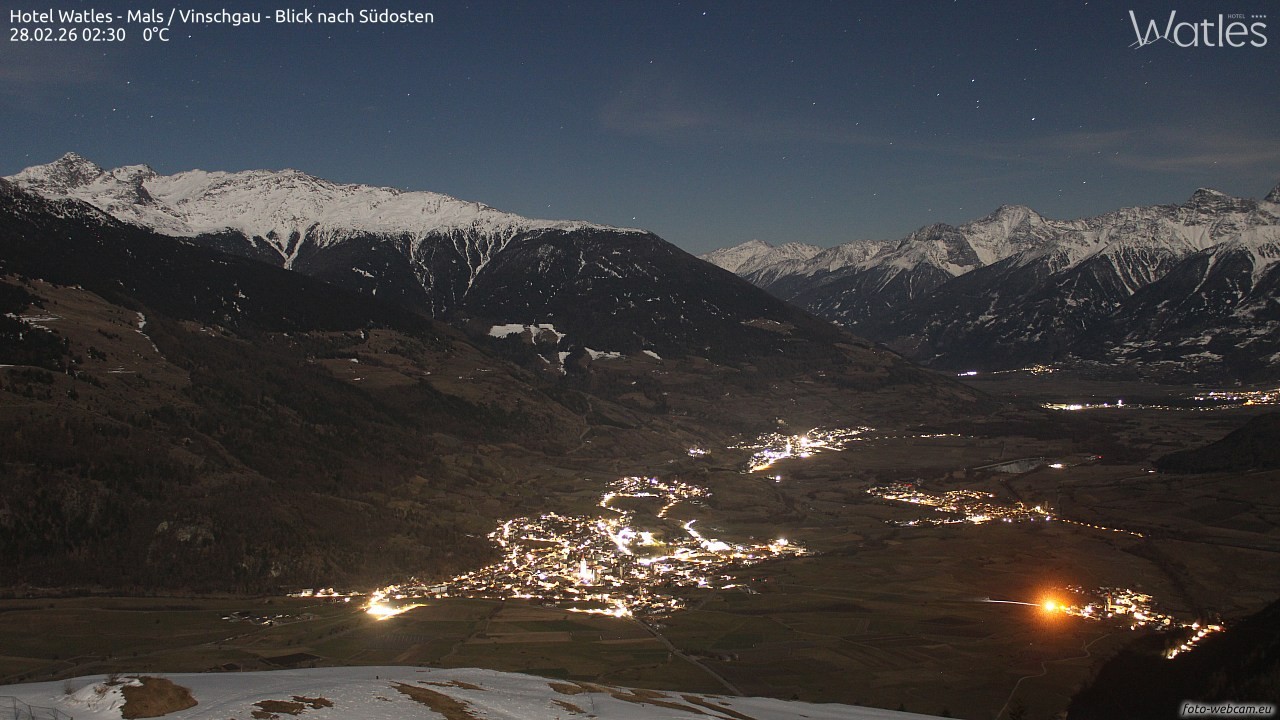 Archiv Foto Webcam Panoramablick vom Hotel Watles