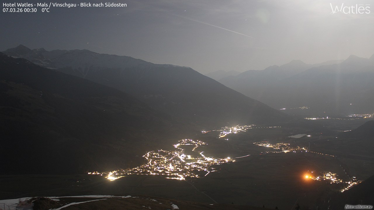 Archiv Foto Webcam Panoramablick vom Hotel Watles