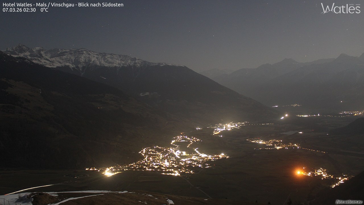 Archiv Foto Webcam Panoramablick vom Hotel Watles