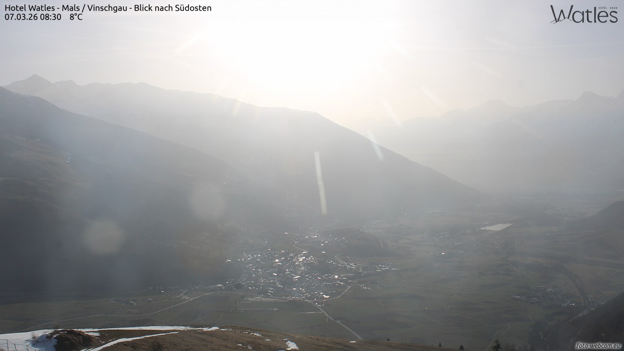 Archiv Foto Webcam Panoramablick vom Hotel Watles