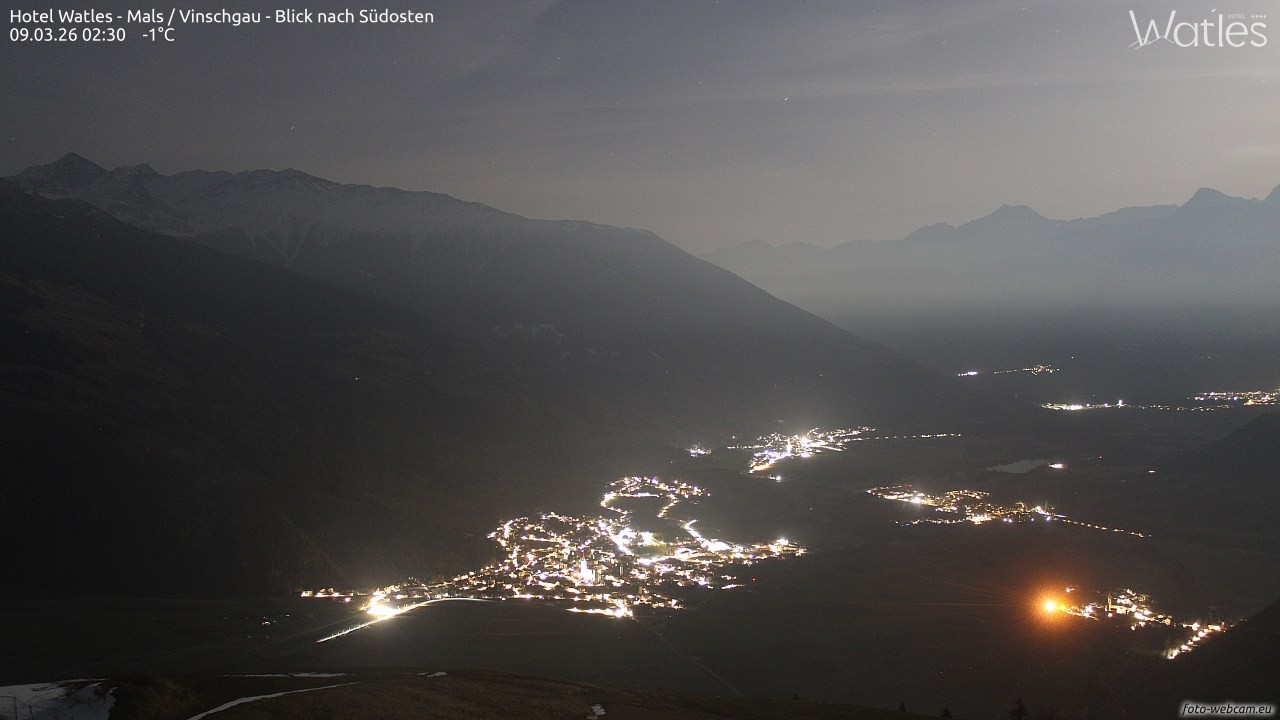 Archiv Foto Webcam Panoramablick vom Hotel Watles