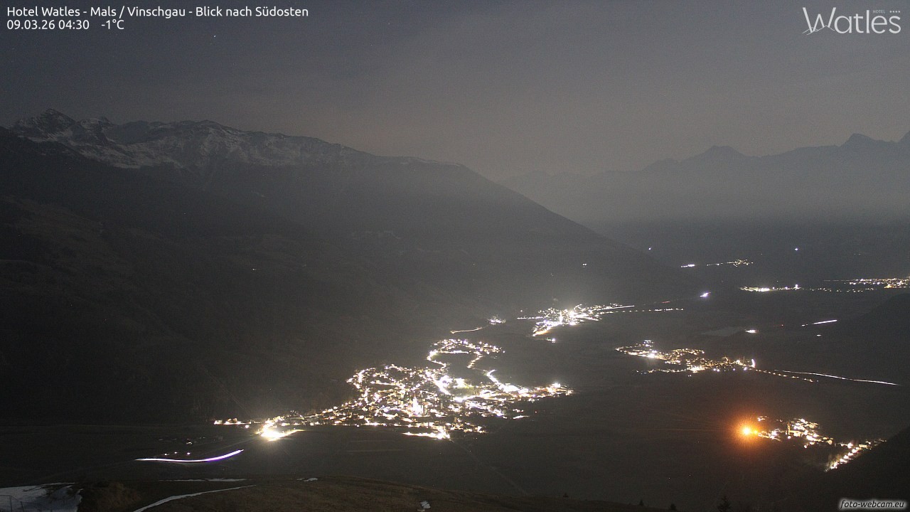 Archiv Foto Webcam Panoramablick vom Hotel Watles