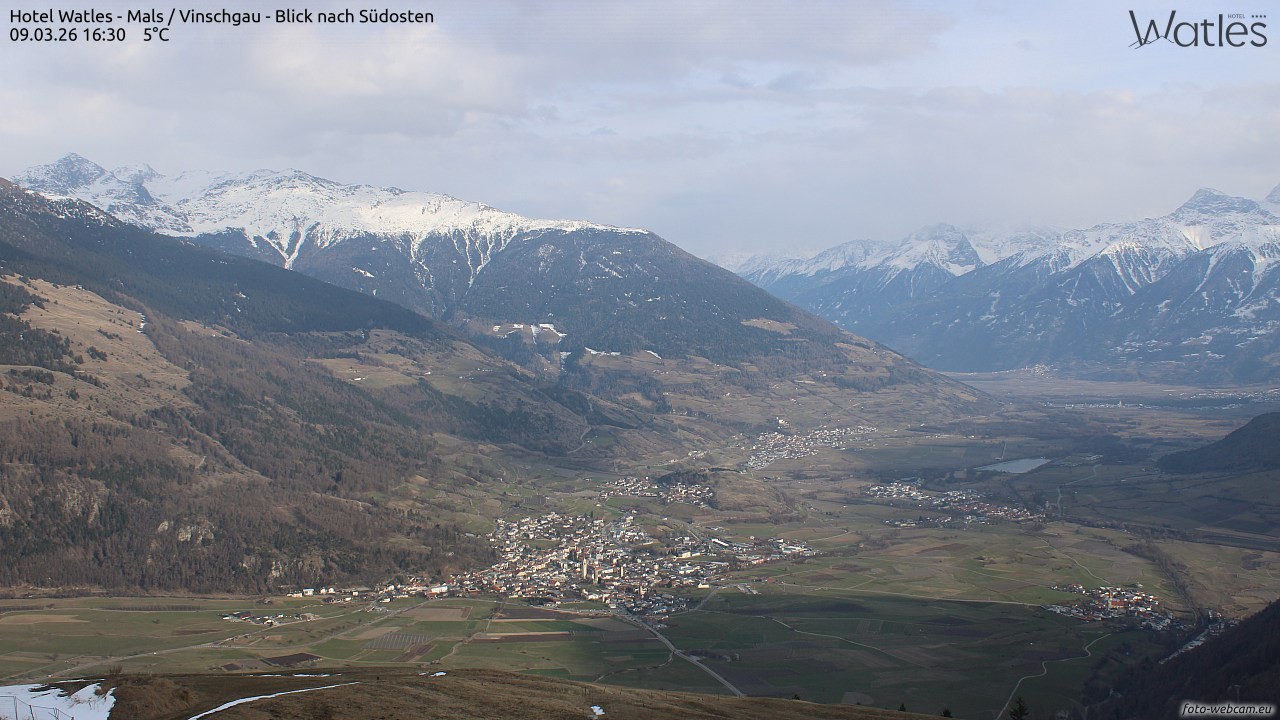 Archiv Foto Webcam Panoramablick vom Hotel Watles