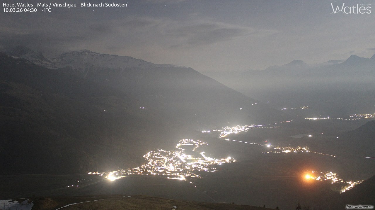 Archiv Foto Webcam Panoramablick vom Hotel Watles