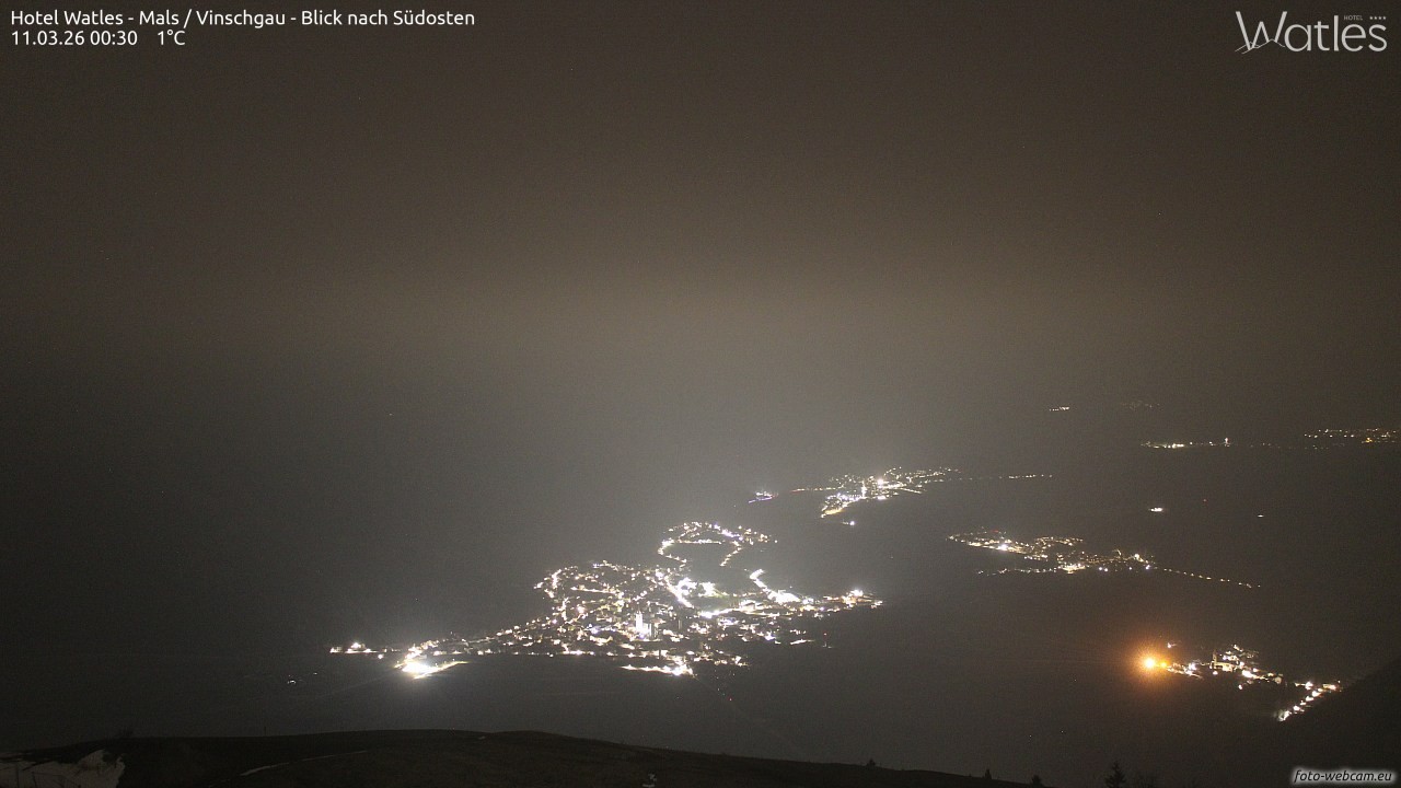 Archiv Foto Webcam Panoramablick vom Hotel Watles