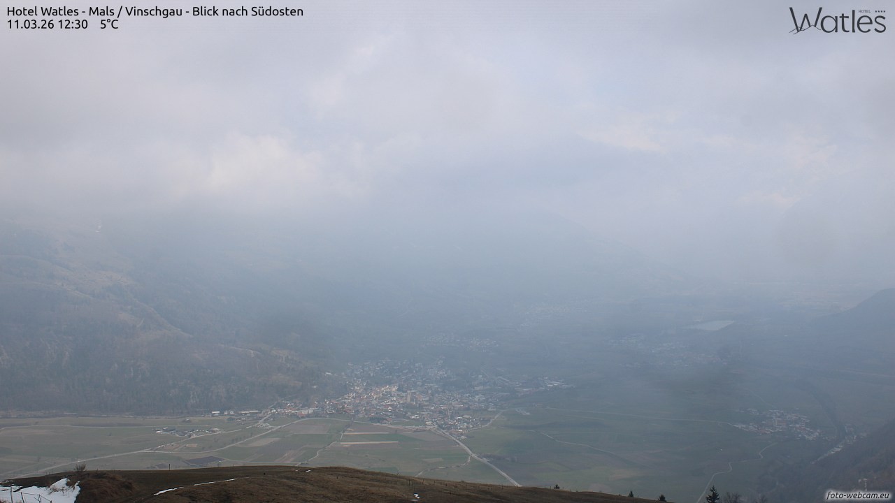 Archiv Foto Webcam Panoramablick vom Hotel Watles