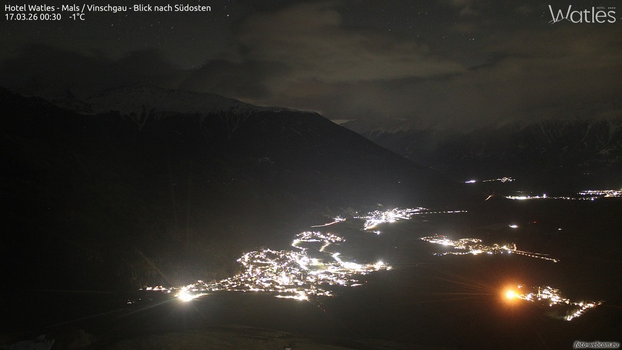 Archiv Foto Webcam Panoramablick vom Hotel Watles