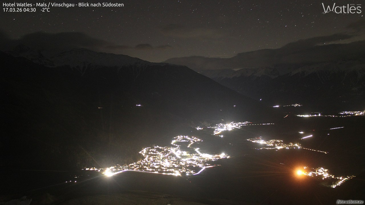 Archiv Foto Webcam Panoramablick vom Hotel Watles